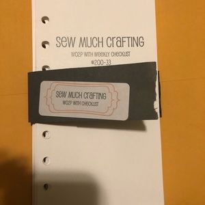 NWT personal size planner inserts. 7/18 - 6/19